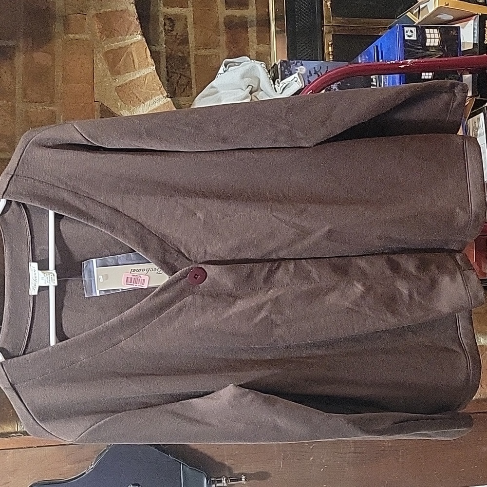 Bechamel Dark Brown Cardigan